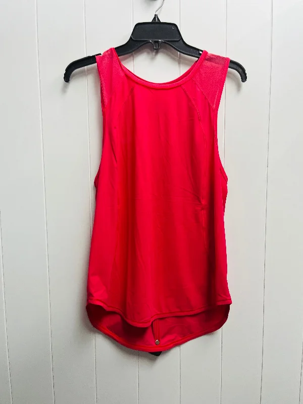 Yoga Tops for Intense Yoga Workouts -Athletic Tank Top By Lululemon In Coral, Size: M Yoga Tops for Intense Yoga Workouts -Athletic Tank Top By Lululemon In Coral, Size: M
