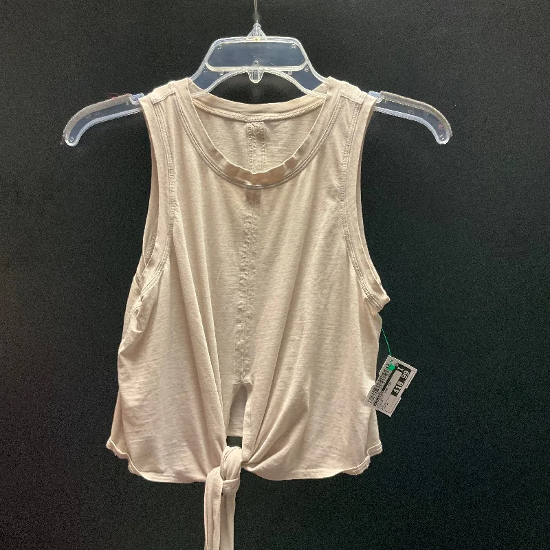 Yoga Tops for All-Day Wear -Athletic Tank Top By Lululemon In Cream, Size: 4