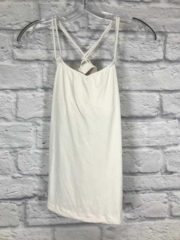 Yoga Tops for Stretching and Flexing -Athletic Tank Top By Lululemon In Cream, Size: S Yoga Tops for Stretching and Flexing -Athletic Tank Top By Lululemon In Cream, Size: S