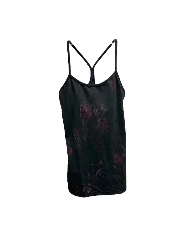 Versatile Yoga Tops for Gym and Studio Use -Athletic Tank Top By Lululemon In Floral Print, Size: S