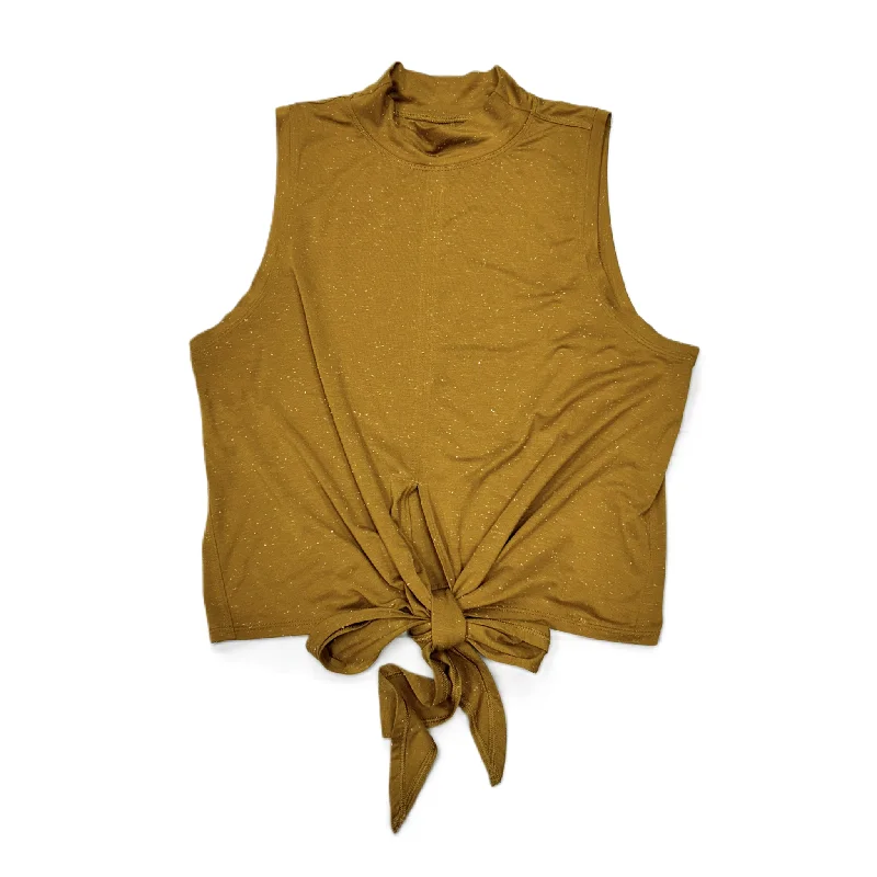 Yoga Tops for High-Intensity Training -Athletic Tank Top By Lululemon In Gold, Size: S