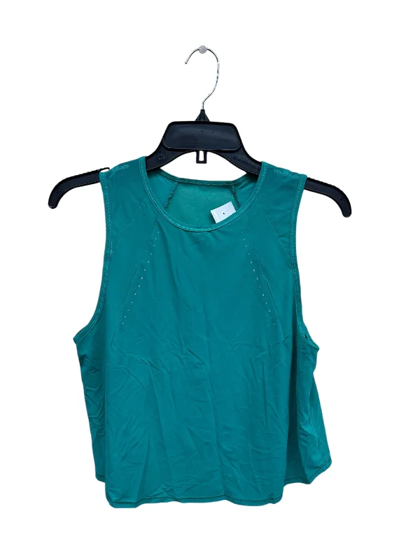 Women's Yoga Tops with High Stretch for Flexibility -Athletic Tank Top By Lululemon In Green, Size: 2 Women's Yoga Tops with High Stretch for Flexibility -Athletic Tank Top By Lululemon In Green, Size: 2