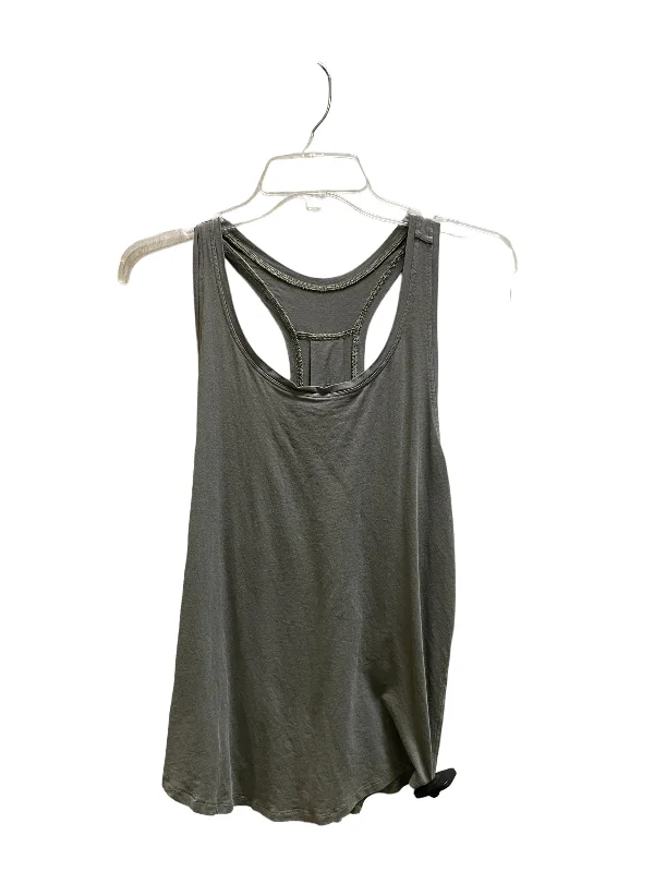 Soft Yoga Tops for Relaxed Movement -Athletic Tank Top By Lululemon In Green, Size: 4 Soft Yoga Tops for Relaxed Movement -Athletic Tank Top By Lululemon In Green, Size: 4