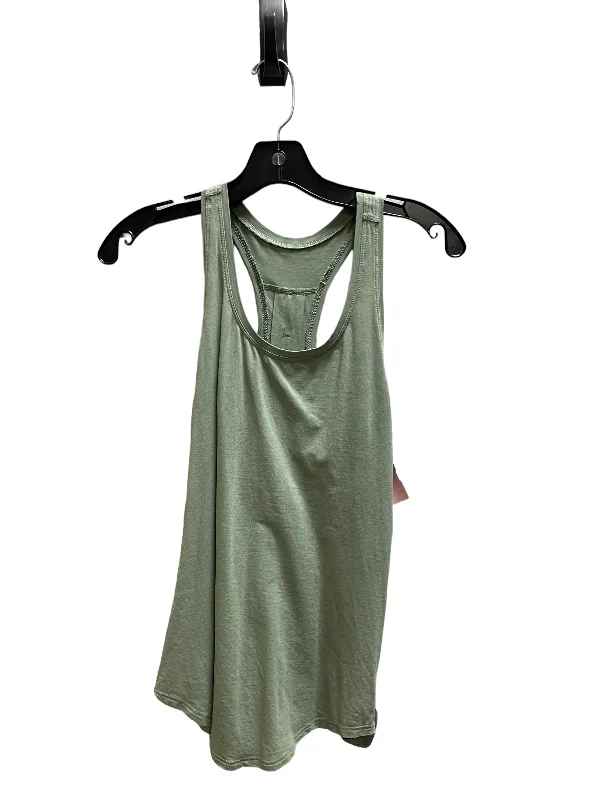 Yoga Tops with Soft Material for Extra Comfort -Athletic Tank Top By Lululemon In Green, Size: 4 Yoga Tops with Soft Material for Extra Comfort -Athletic Tank Top By Lululemon In Green, Size: 4