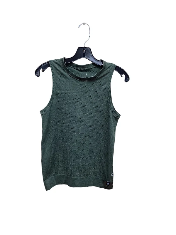 Yoga Tops for High Support and Comfort -Athletic Tank Top By Lululemon In Green, Size: 4 Yoga Tops for High Support and Comfort -Athletic Tank Top By Lululemon In Green, Size: 4