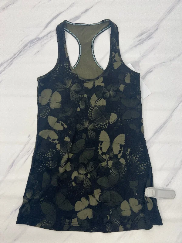 Yoga Tops for Yoga and Exercise Classes -Athletic Tank Top By Lululemon In Green, Size: 4