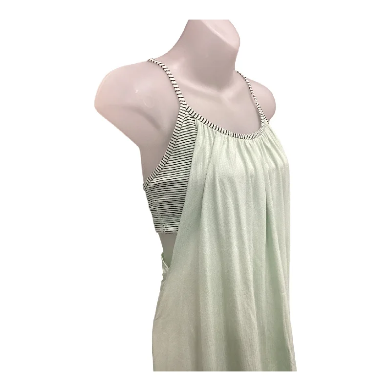 Stylish Yoga Tops for Studio and Gym -Athletic Tank Top By Lululemon In Green, Size: 8