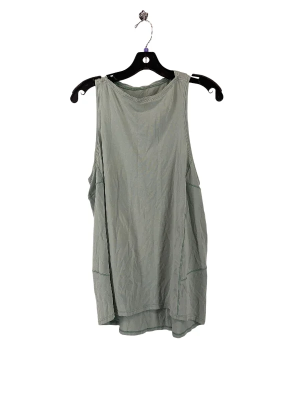 Stylish Yoga Tops for Women’s Fitness -Athletic Tank Top By Lululemon In Green, Size: 8