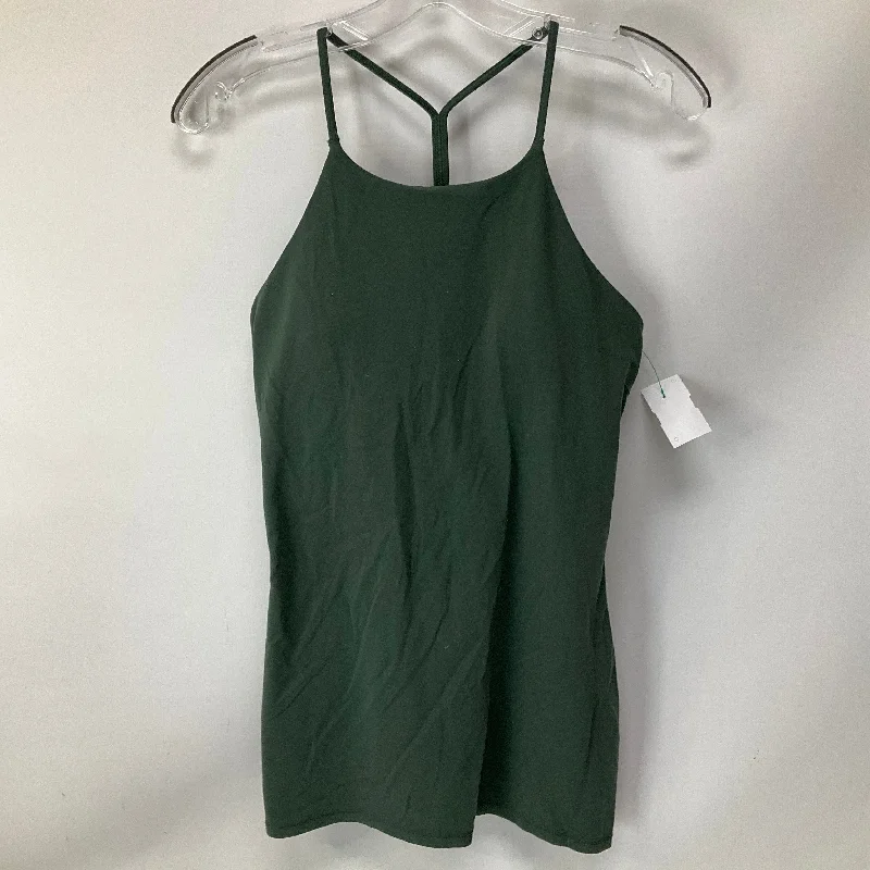 Loose-Fitting Yoga Tops -Athletic Tank Top By Lululemon In Green, Size: 8
