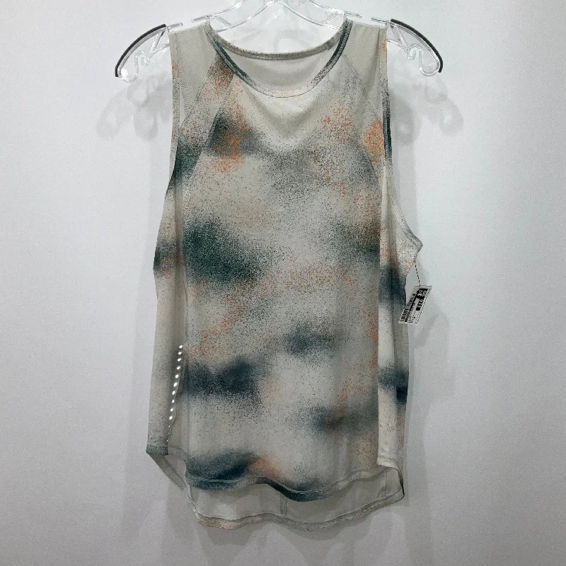 Yoga Tops for Better Mobility -Athletic Tank Top By Lululemon In Green, Size: 8