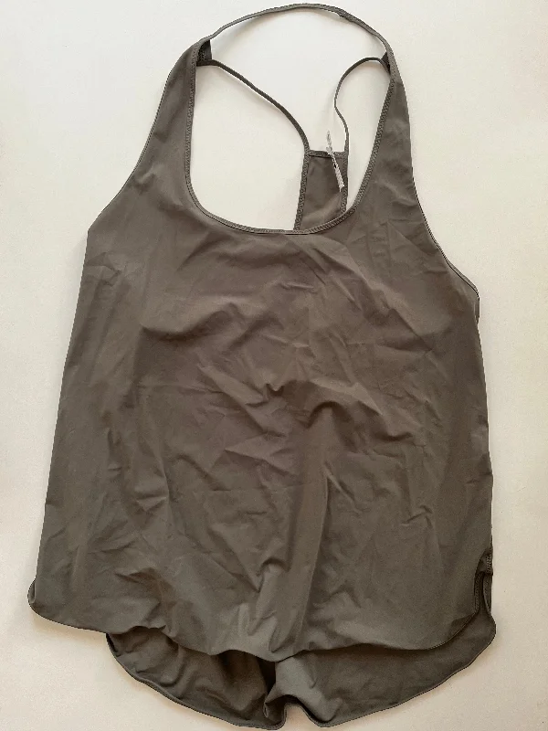 Yoga Tops with Relaxed Fit for Comfort -Athletic Tank Top By Lululemon In Green, Size: L