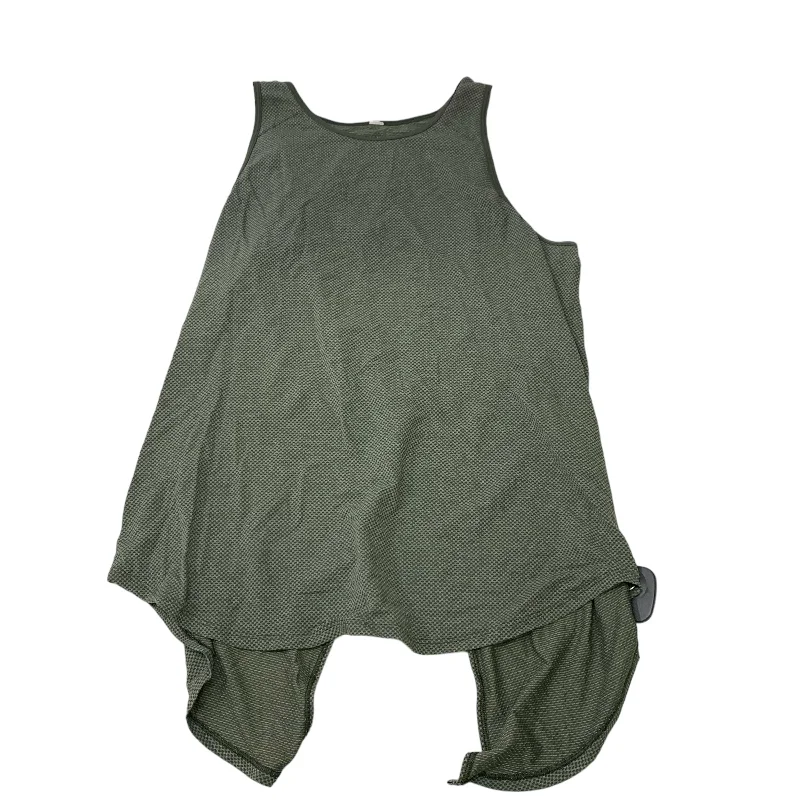 Stylish Yoga Tops for Fitness Enthusiasts -Athletic Tank Top By Lululemon In Green, Size: M