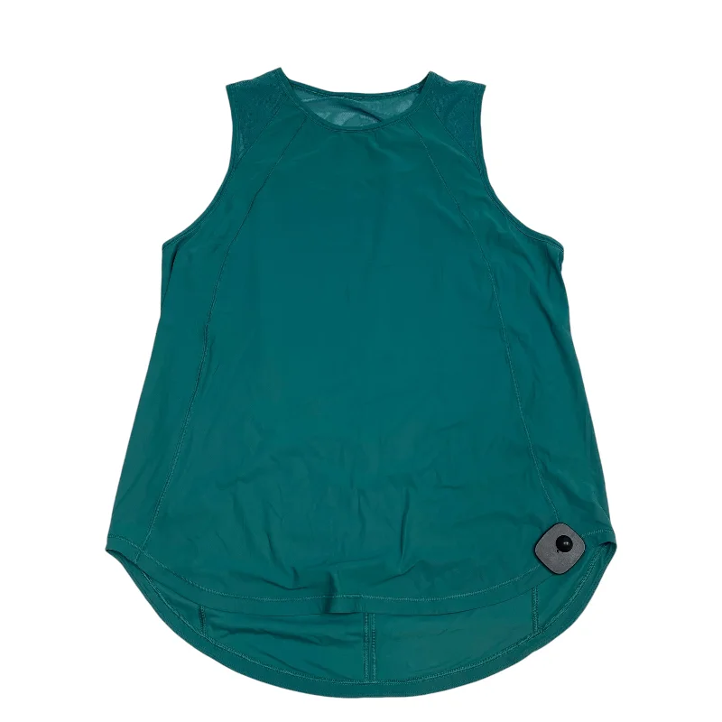 Lightweight Yoga Tops for Summer -Athletic Tank Top By Lululemon In Green, Size: M