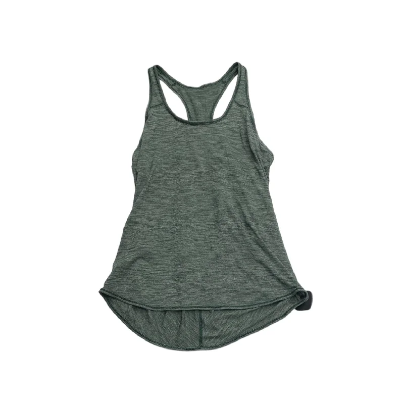 Yoga Tops with Athletic Fit -Athletic Tank Top By Lululemon In Green, Size: S