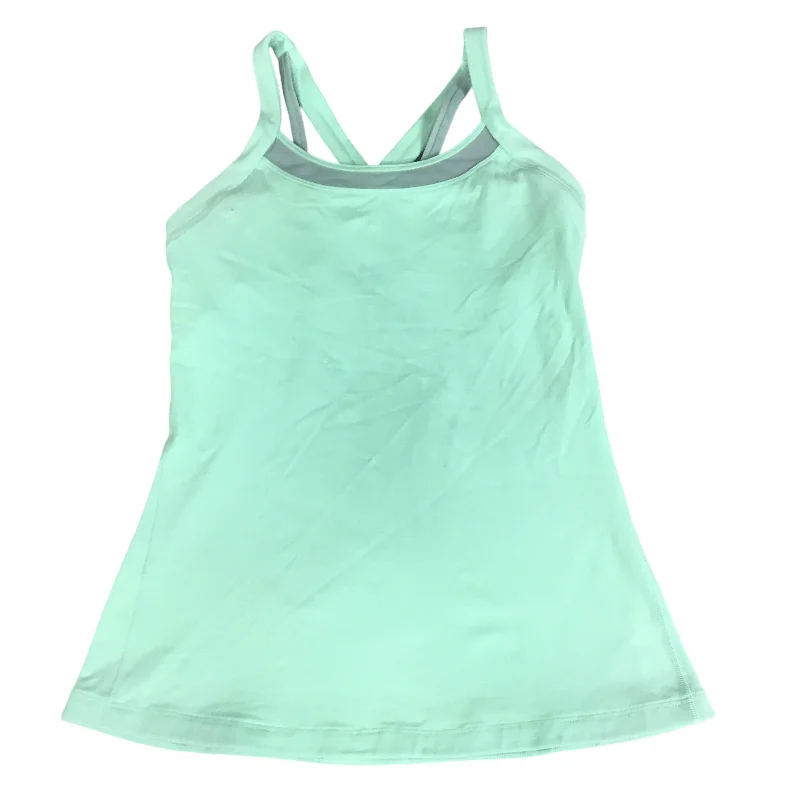 Yoga Tops for Women Who Practice Yoga -Athletic Tank Top By Lululemon In Green, Size: S