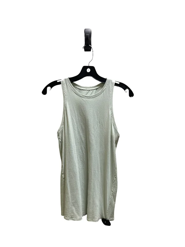 Seamless Yoga Tops for Women -Athletic Tank Top By Lululemon In Green, Size: S