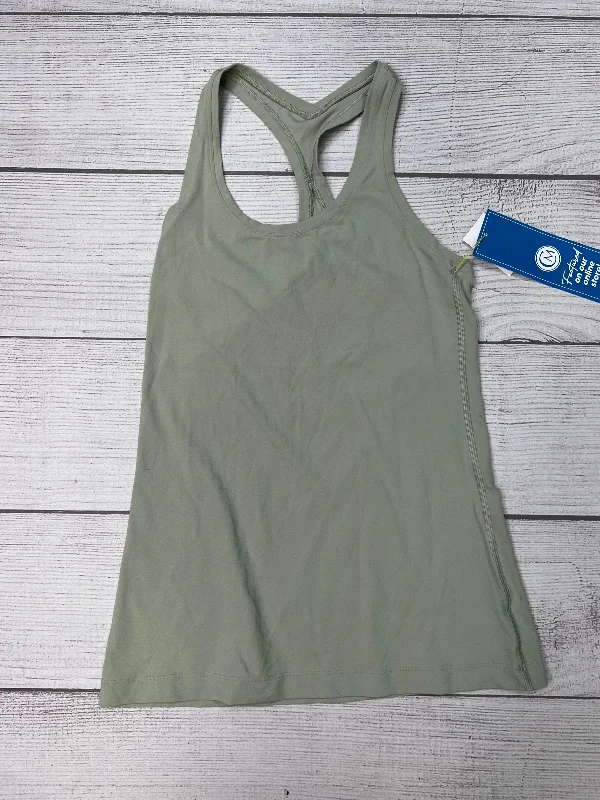 Yoga Tops for Yoga and Pilates Workouts -Athletic Tank Top By Lululemon In Green, Size: S Yoga Tops for Yoga and Pilates Workouts -Athletic Tank Top By Lululemon In Green, Size: S