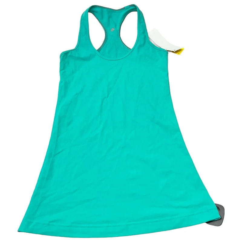 Yoga Tops for Pilates Practice -Athletic Tank Top By Lululemon In Green, Size: S
