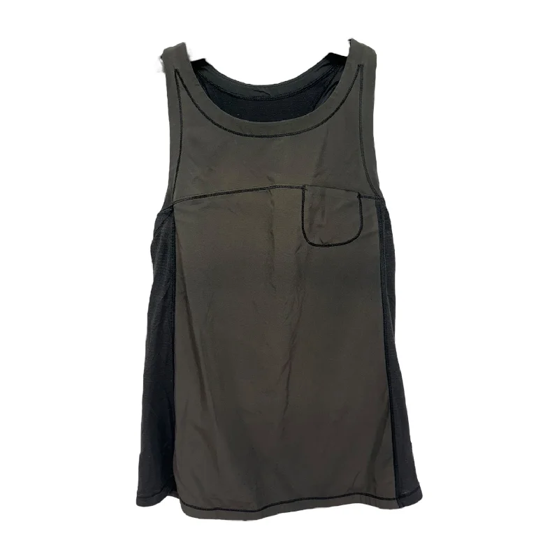 Yoga Tops for Women -Athletic Tank Top By Lululemon In Green, Size: S
