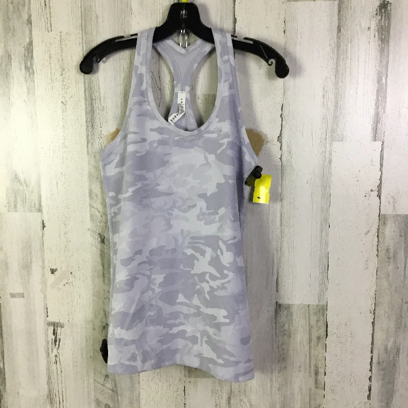 Comfortable Yoga Tops for Hot Yoga Practice -Athletic Tank Top By Lululemon In Grey, Size: 10 Comfortable Yoga Tops for Hot Yoga Practice -Athletic Tank Top By Lululemon In Grey, Size: 10