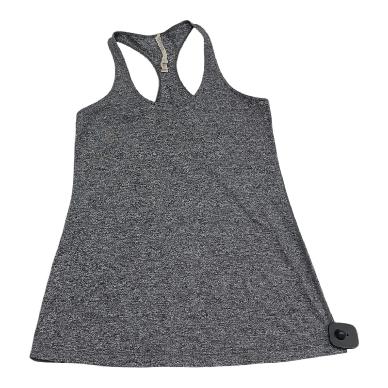 Cool Yoga Tops for Hot Weather -Athletic Tank Top By Lululemon In Grey, Size: 12