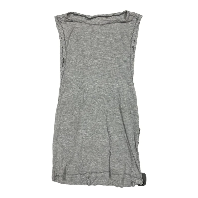 Women's Yoga Tops for Daily Wear -Athletic Tank Top By Lululemon In Grey, Size: 4