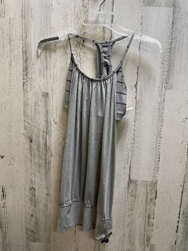Yoga Tops for Yoga and Exercise Classes -Athletic Tank Top By Lululemon In Grey, Size: 4