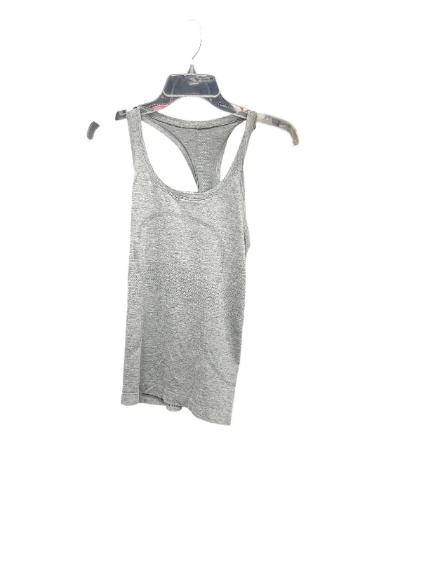 Yoga Tops for Mobility and Flexibility -Athletic Tank Top By Lululemon In Grey, Size: 6 Yoga Tops for Mobility and Flexibility -Athletic Tank Top By Lululemon In Grey, Size: 6