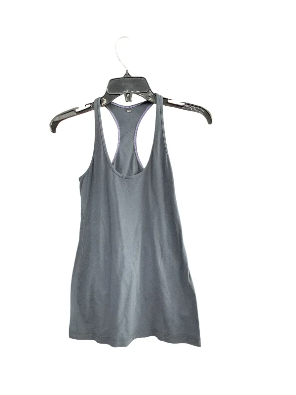 Yoga Tops for Core Workouts -Athletic Tank Top By Lululemon In Grey, Size: 6