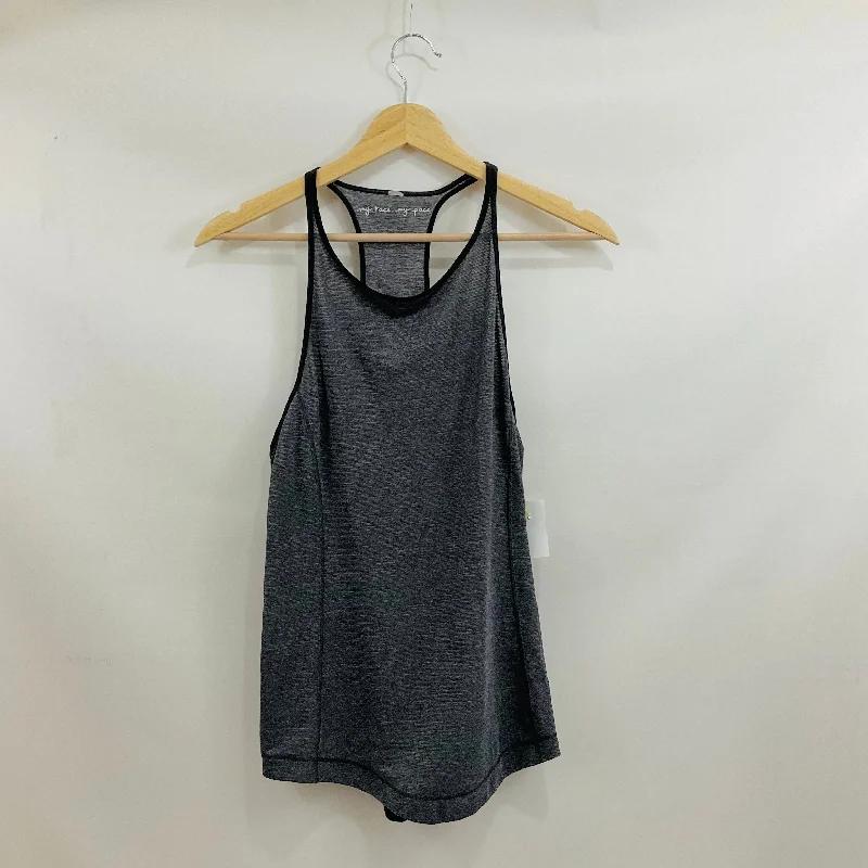 Yoga Tops for Deep Stretching -Athletic Tank Top By Lululemon In Grey, Size: 6