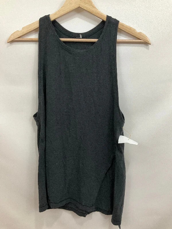 Women's Yoga Tops for Outdoor Activities -Athletic Tank Top By Lululemon In Grey, Size: 6 Women's Yoga Tops for Outdoor Activities -Athletic Tank Top By Lululemon In Grey, Size: 6