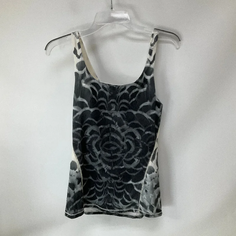 Women's Yoga Tops with Full Coverage Support -Athletic Tank Top By Lululemon In Grey, Size: 6 Women's Yoga Tops with Full Coverage Support -Athletic Tank Top By Lululemon In Grey, Size: 6