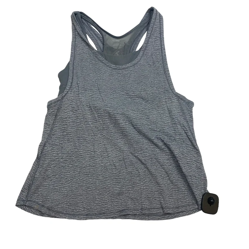 Yoga Tops for Women -Athletic Tank Top By Lululemon In Grey, Size: 8