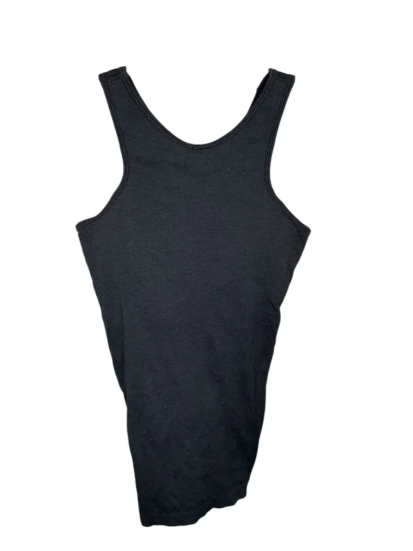 Fitted Yoga Tops with Support -Athletic Tank Top By Lululemon In Grey, Size: 8