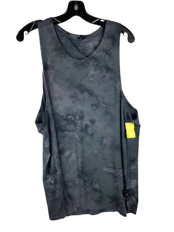 Yoga Tops for Maximum Stretching Ability -Athletic Tank Top By Lululemon In Grey, Size: L