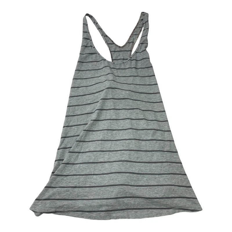 Comfortable Yoga Tops for Every Pose -Athletic Tank Top By Lululemon In Grey, Size: L