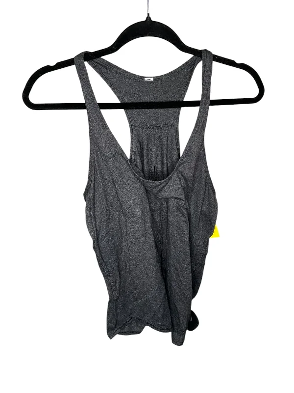 Performance Yoga Tops for Women -Athletic Tank Top By Lululemon In Grey, Size: L