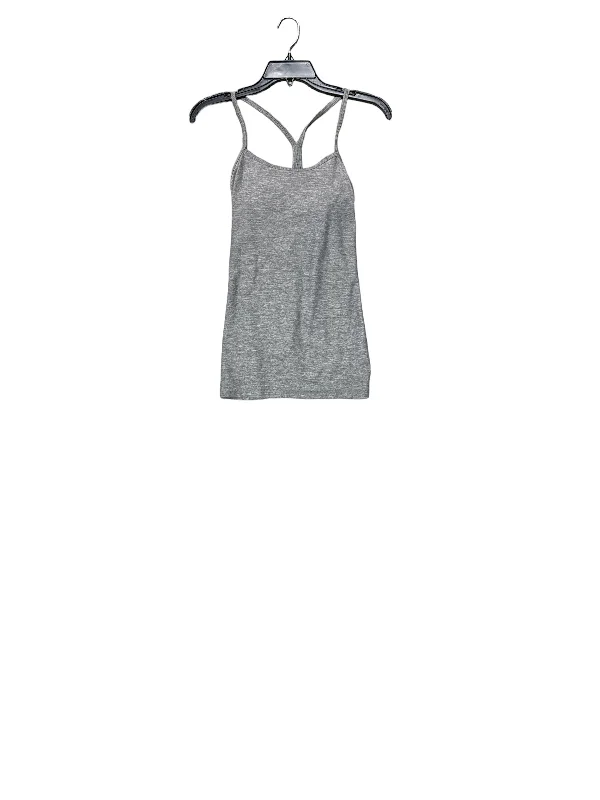 Performance Yoga Tops for Women -Athletic Tank Top By Lululemon In Grey, Size: M