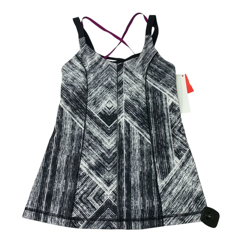 Soft Yoga Tops for Maximum Comfort -Athletic Tank Top By Lululemon In Grey, Size: M
