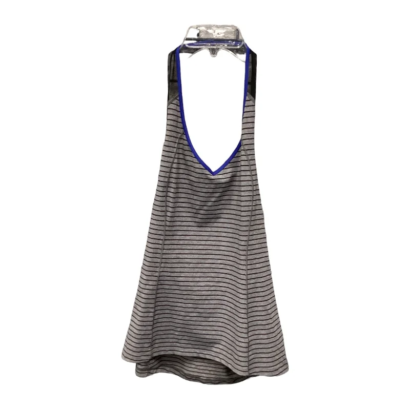 Comfortable Yoga Tops with Stylish Designs -Athletic Tank Top By Lululemon In Grey, Size: S