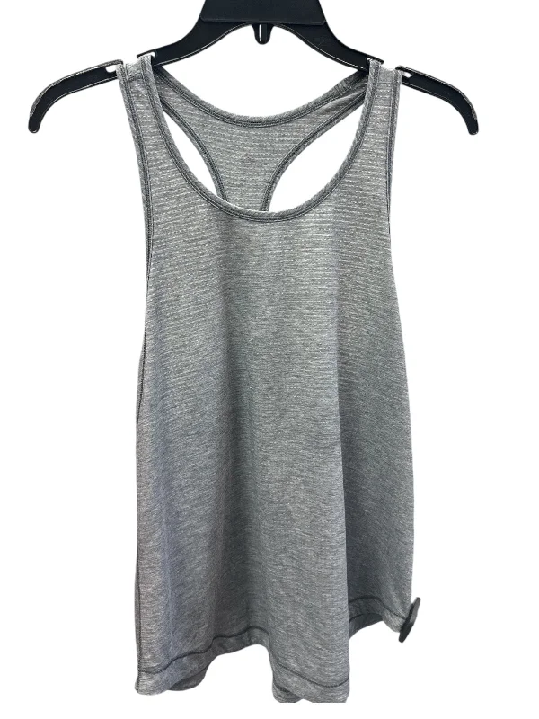 Yoga Tops for High-Intensity Training -Athletic Tank Top By Lululemon In Grey, Size: S