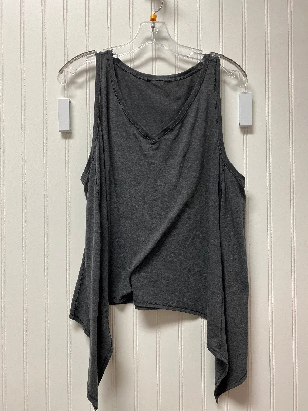 Yoga Tops for Studio and Gym Workouts -Athletic Tank Top By Lululemon In Grey, Size: S