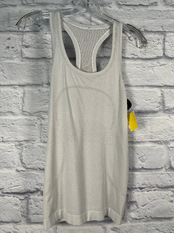 Yoga Tops for Flexibility in Yoga Class -Athletic Tank Top By Lululemon In Grey, Size: S Yoga Tops for Flexibility in Yoga Class -Athletic Tank Top By Lululemon In Grey, Size: S