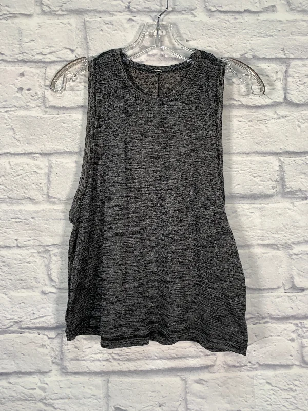 Colorful Yoga Tops -Athletic Tank Top By Lululemon In Grey, Size: S