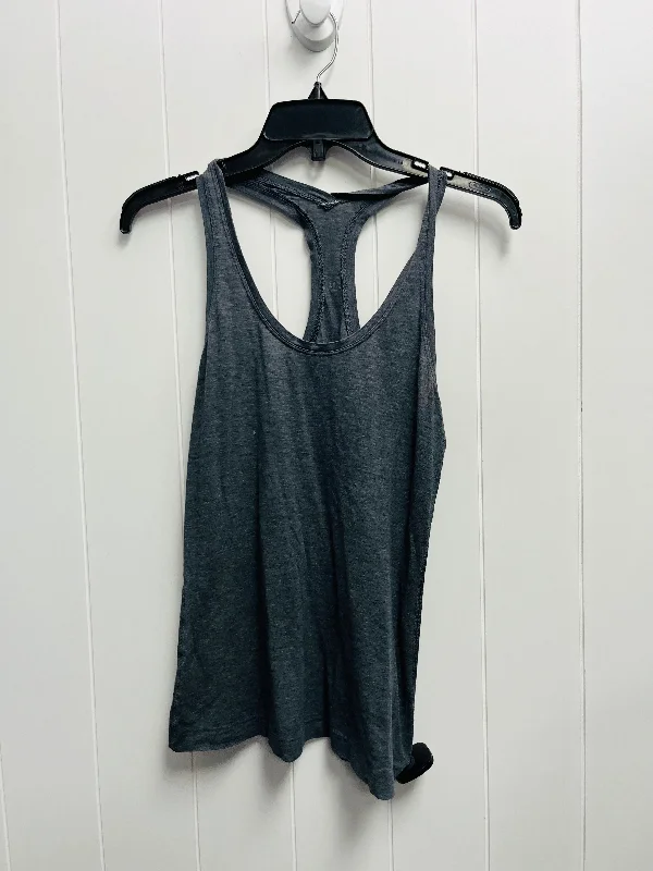 Women's Yoga Tops for Flexibility in Practice -Athletic Tank Top By Lululemon In Grey, Size: S Women's Yoga Tops for Flexibility in Practice -Athletic Tank Top By Lululemon In Grey, Size: S