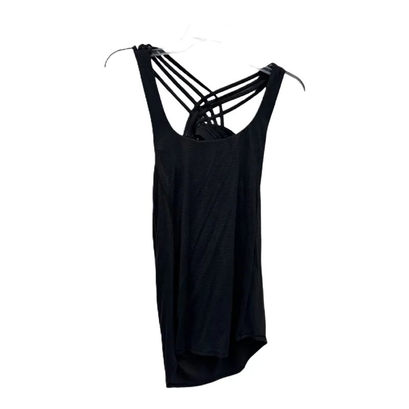 Yoga Tops for Comfort in Every Pose -Athletic Tank Top By Lululemon In Grey, Size: S