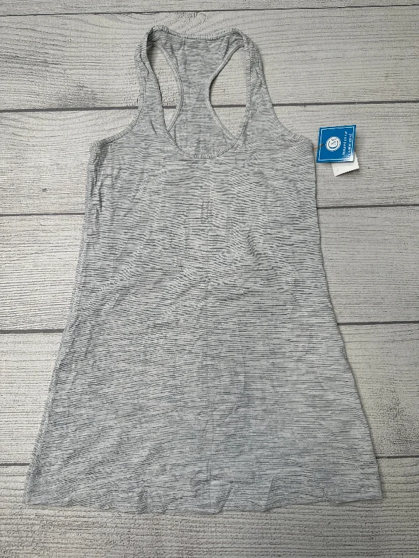 Women's Yoga Tops for Stretching and Yoga Poses -Athletic Tank Top By Lululemon In Grey, Size: S Women's Yoga Tops for Stretching and Yoga Poses -Athletic Tank Top By Lululemon In Grey, Size: S