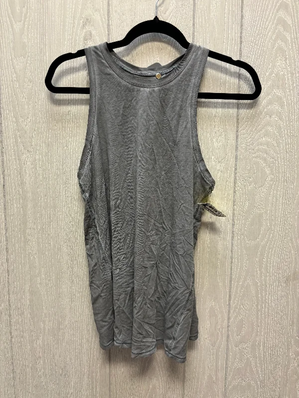 Comfortable Yoga Tops for Every Pose -Athletic Tank Top By Lululemon In Grey, Size: S Comfortable Yoga Tops for Every Pose -Athletic Tank Top By Lululemon In Grey, Size: S