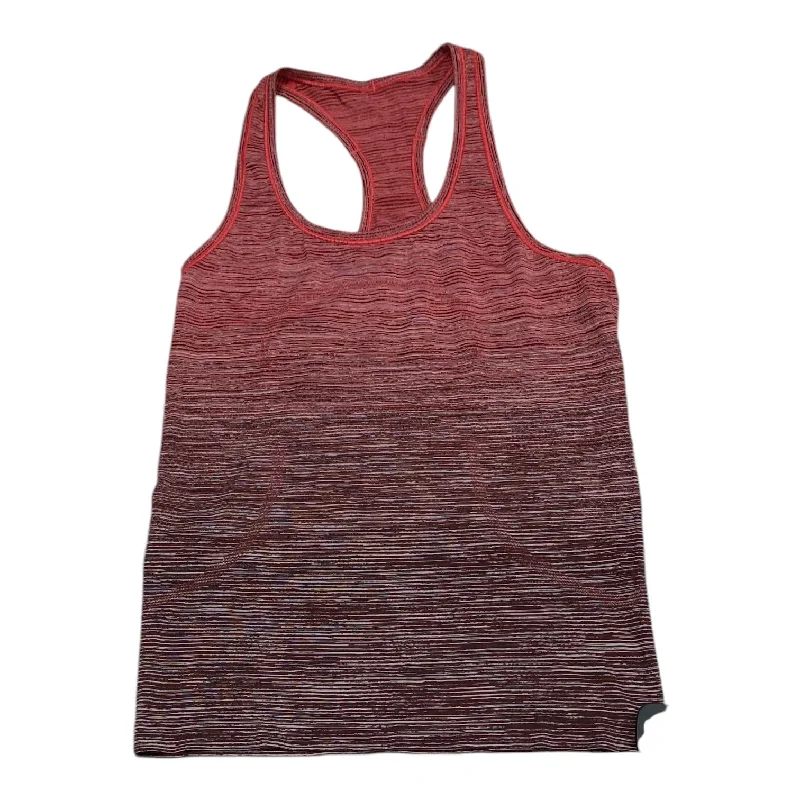 Loose Fit Yoga Tops for Relaxing Practice -Athletic Tank Top By Lululemon In Multi-colored, Size: 10 Loose Fit Yoga Tops for Relaxing Practice -Athletic Tank Top By Lululemon In Multi-colored, Size: 10