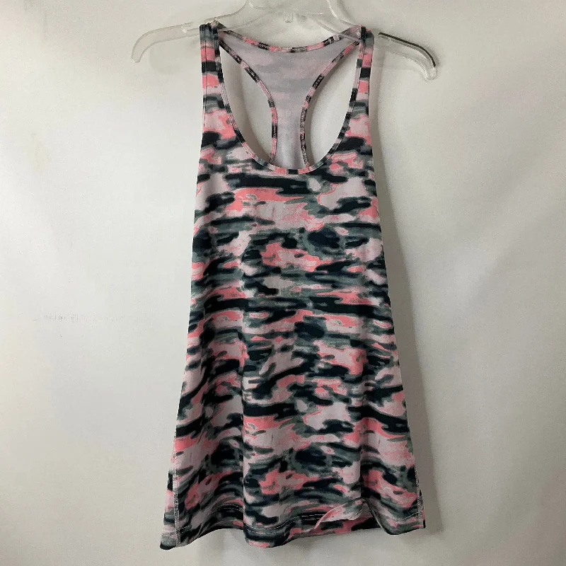 Women's Yoga Tops for Easy Flexibility -Athletic Tank Top By Lululemon In Multi-colored, Size: 12
